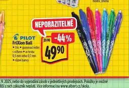 Albert Frixion ball nabídka