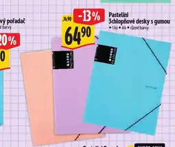 Albert Pastelini 3chlopňové desky s gumou nabídka