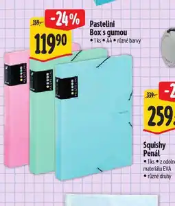 Albert Pastelini box s gumou nabídka