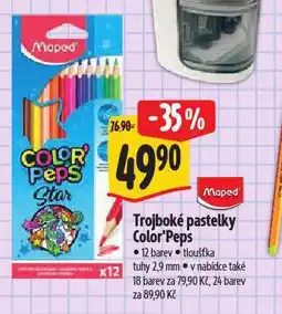Albert Trojboké pastelky color´s peps nabídka
