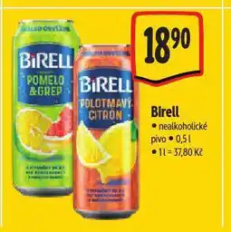 Albert Birell nealkoholické pivo nabídka