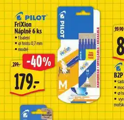 Albert Frixion náplně 6 ks nabídka