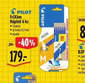 Albert Frixion náplně 6 ks nabídka