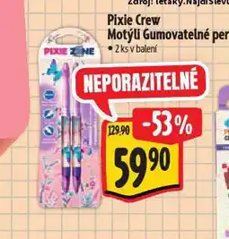 Albert Pixie crew mitýli gumovatelné pero nabídka