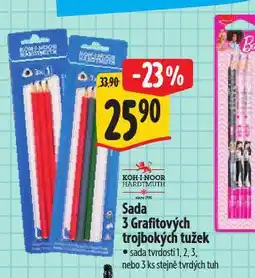 Albert Sada 3 grafitových trojbokých tužek nabídka