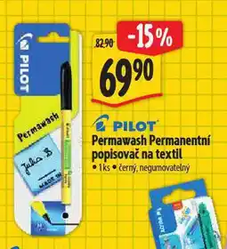 Albert Permawash permanentní popisovač na textil nabídka
