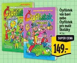 Albert Čtyřlístek vás baví nabídka
