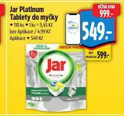 Albert Jar tablety do myčky nabídka