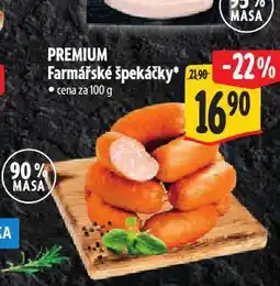 Albert Farmářské špekáčky nabídka