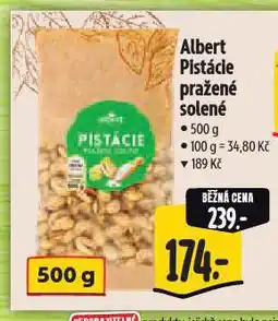 Albert Pistácie pražené nabídka