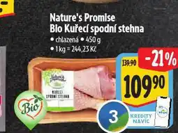 Albert Bio kuřecí spodní stehna nabídka