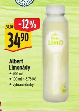 Albert Limonády nabídka