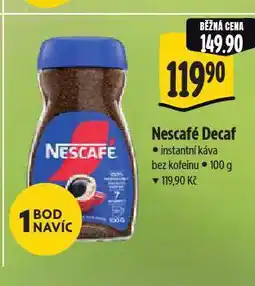 Albert Káva nescafé decaf nabídka