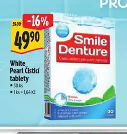 Albert White pearl smile čističí tablety nabídka