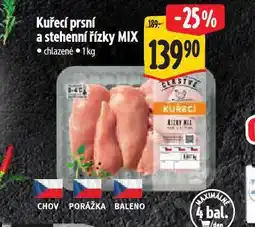 Albert Kuřecí prsní a stehenní řízky nabídka