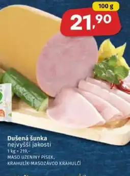 Coop Dušená šunka nejvyšší jakosti nabídka