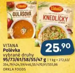 Coop VITANA Polévka nabídka