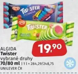 Coop ALGIDA Twister nabídka