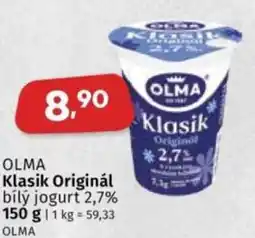 Coop OLMA Klasik Originál bílý jogurt 2,7% nabídka