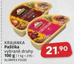 Coop KRAJANKA Paštika nabídka