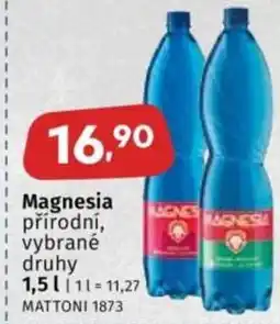 Coop Magnesia přírodní nabídka