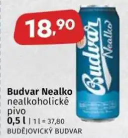 Coop Budvar Nealko nealkoholické pivo nabídka