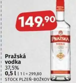 Coop Pražská vodka 37.5% nabídka