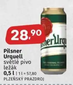 Coop Pilsner Urquell světlé pivo ležák nabídka