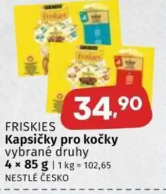 Coop FRISKIES Kapsičky pro kočky nabídka