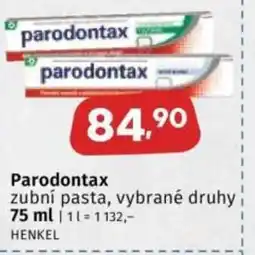 Coop Parodontax zubní pasta nabídka