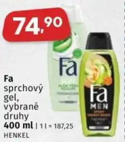Coop Fa sprchový gel nabídka