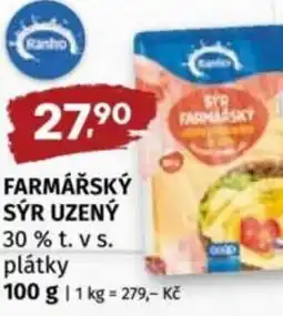Coop Ranko Farmářský sýr uzený nabídka