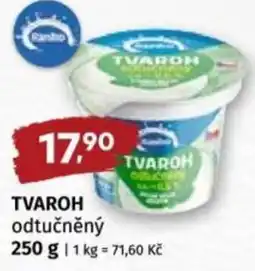 Coop Ranko Tvaroh odtučněný nabídka