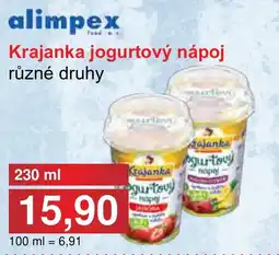 PLUS JIP Krajanka jogurtový nápoj nabídka