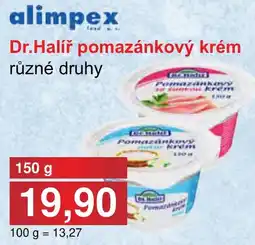 PLUS JIP Dr.Halíř pomazánkový krém nabídka