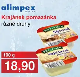 PLUS JIP Krajánek pomazánka nabídka