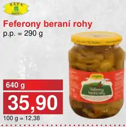 PLUS JIP Feferony beraní rohy nabídka