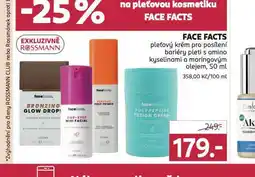 Rossmann Face facts pleťový krém nabídka