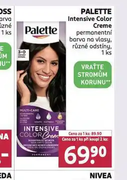 Rossmann Palette intensive color creme barva na vlasy nabídka