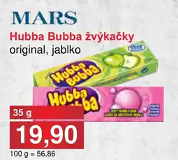 PLUS JIP Hubba Bubba žvýkačky original, jablko nabídka