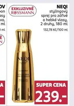 Rossmann Neqi stylingový sprej nabídka