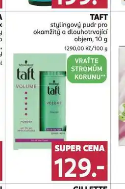 Rossmann Taft stylingový pudr nabídka