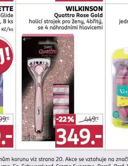 Rossmann Wilkinson holicí strojek nabídka