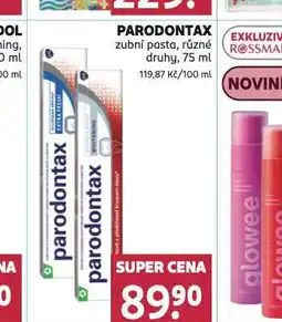 Rossmann Parodontax zubní pasta nabídka