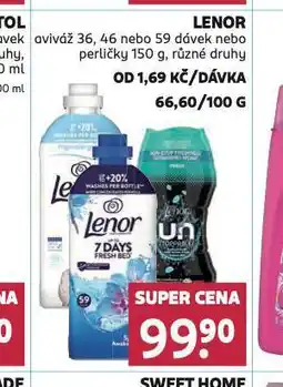 Rossmann Lenor aviváž / vonné perly nabídka