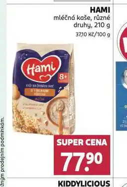 Rossmann Hami mléčná kaše nabídka