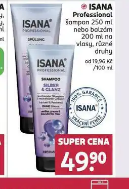 Rossmann Isana professional šampon, balzám nabídka