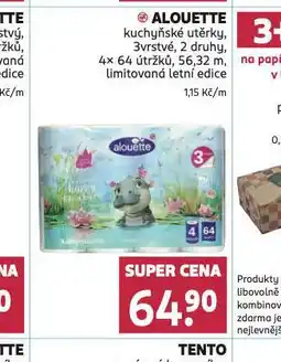 Rossmann Alouette kuchyňské utěrky nabídka