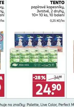 Rossmann Tento papírové kapesníky nabídka
