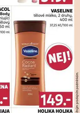Rossmann Vaseline tělové mléko nabídka